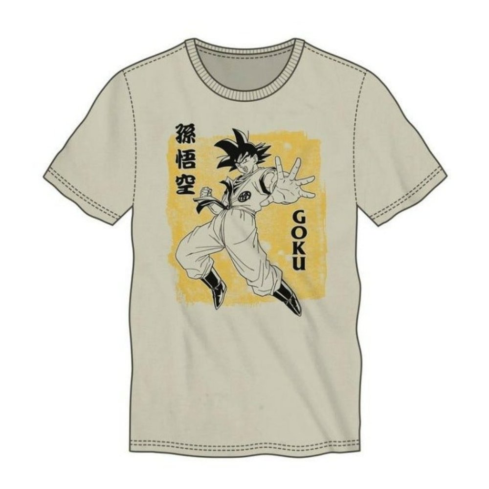 Dragon Ball Z Goku Kanji T-Shirt Men XXL